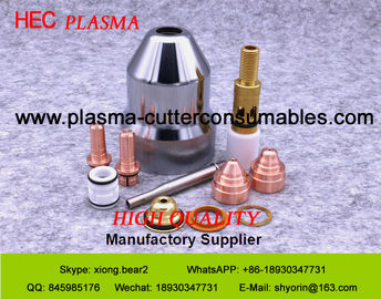 คุณภาพ  OEM Thermal Dynamics Plasma Machine Consumables For Komatsu Plasma Cutter Machine โรงงาน