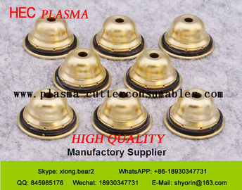 วัสดุสิ้นเปลืองสำหรับเครื่องตัดพลาสม่า / หมวกโล่ 1.6mm Nozzle 969-95-24950