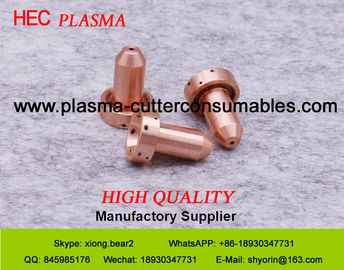 CutMaster A120 / A80 / A60 Pasma หัวฉีด 9-8207 / 9-8209 / 9-8210 / 9-8211 / 9-8212 / 9-8212 / 9-8231 เทอร์มอลไดนามิกพลาสม่าสิ้นเปลือง