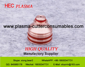 อะไหล่เครื่องตัดพลาสม่าวิญญาณ 400 Mild Steel 400A Nozzle 284124 / Electrode 284125 / Shield 284123