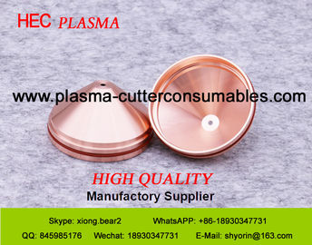 อะไหล่เครื่องตัดพลาสม่าวิญญาณ 400 Mild Steel 400A Nozzle 284124 / Electrode 284125 / Shield 284123