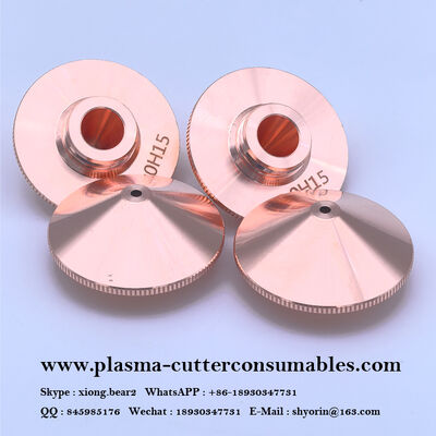 D28 M11 เลเซอร์ตัดจมูก Single Double Layer ทองแดงทนต่อการกัดกร่อนสําหรับ WSX หัวเลเซอร์ Hongshan ของฮาน